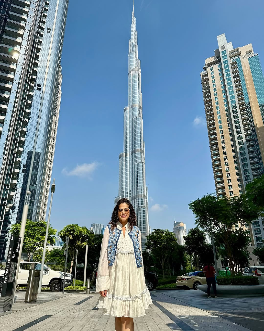 Kamiya Jani in Our Blue Waist Coat