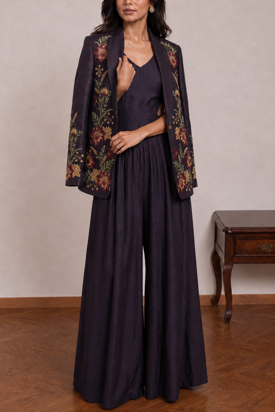 Deep Purple Jumpsuit