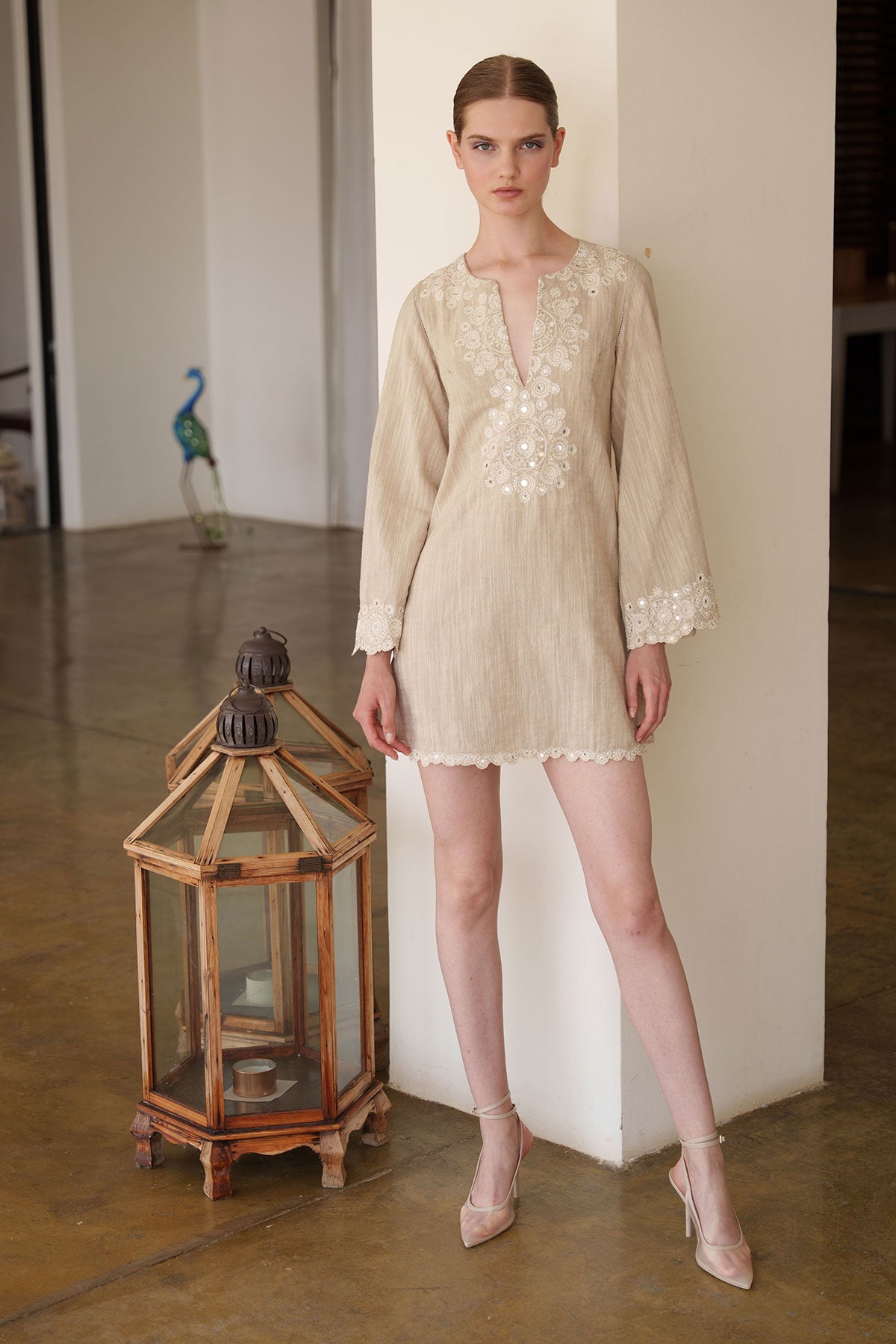 Trishala Sikka in our Linen Tunic