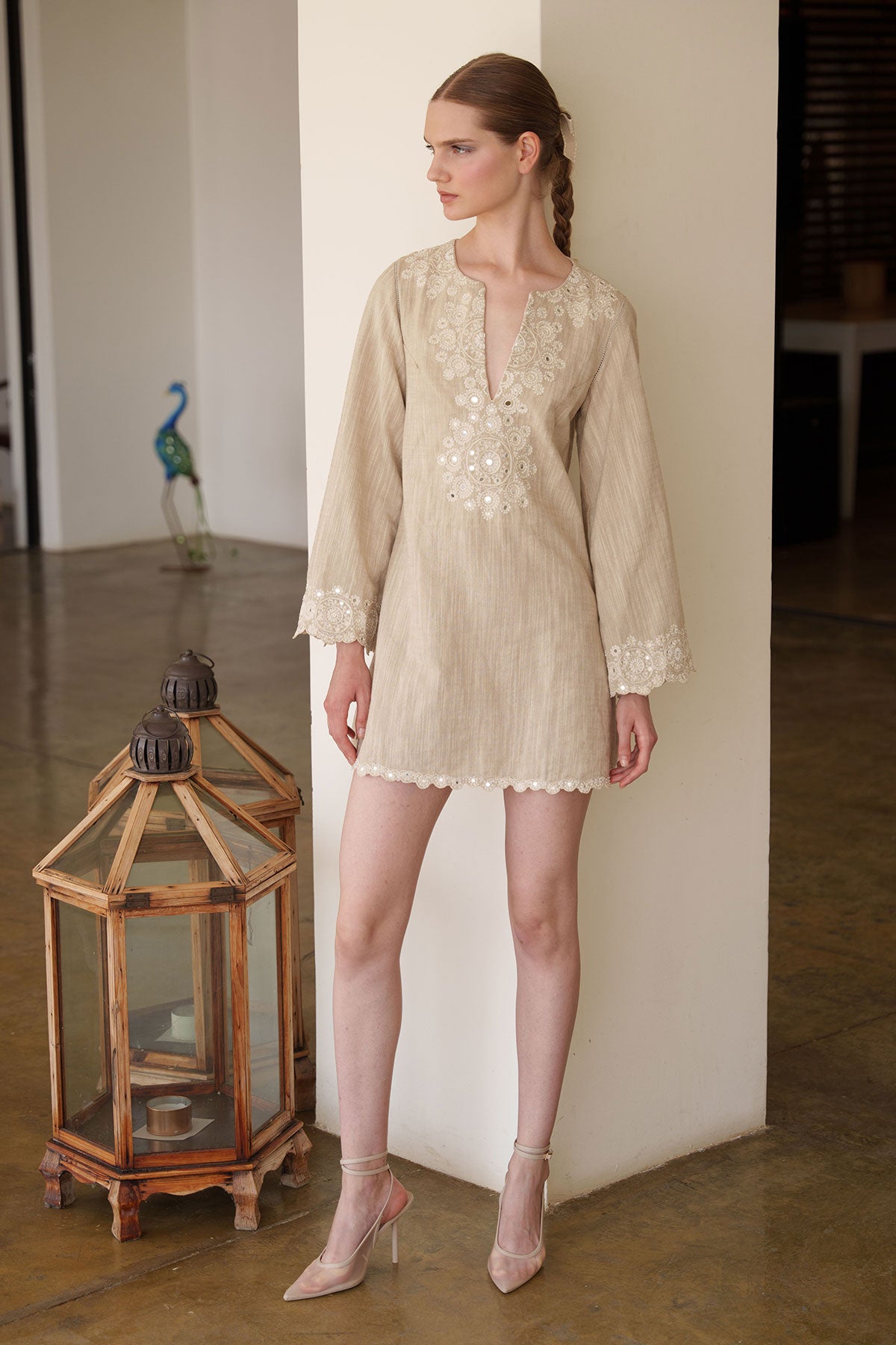 Trishala Sikka in our Linen Tunic