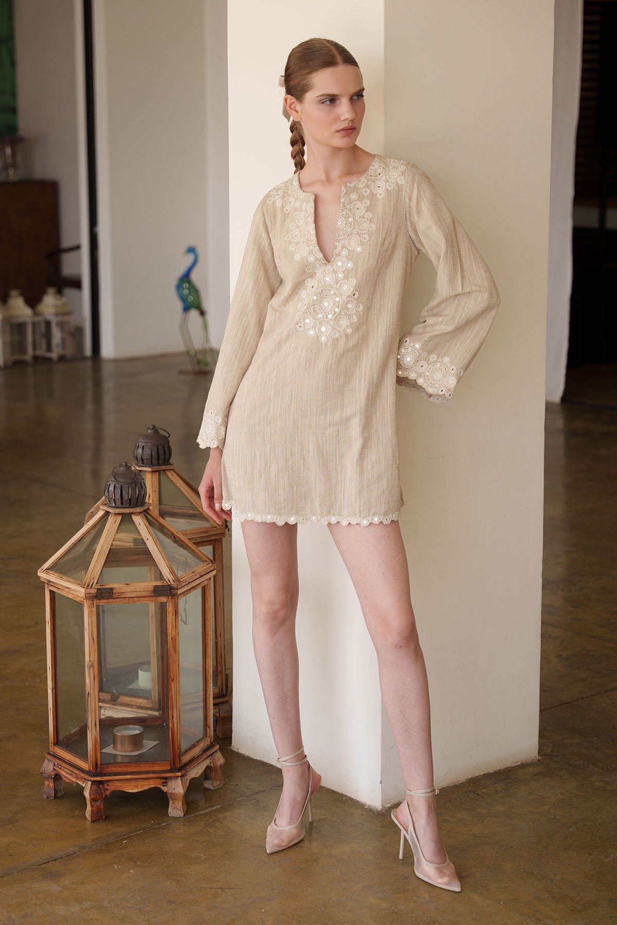 Ramona Arena in Our Linen Tunic