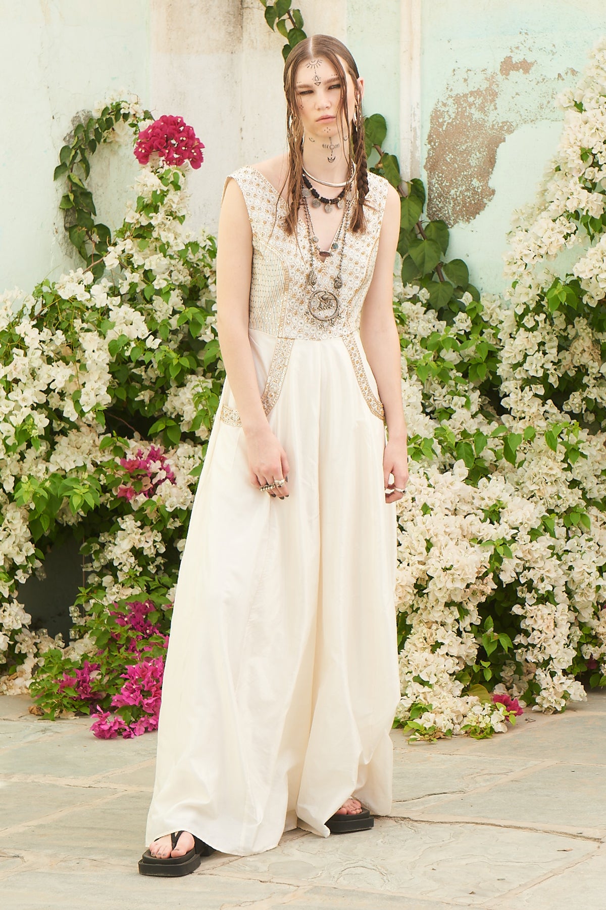 Ivory Pita Jumpsuit