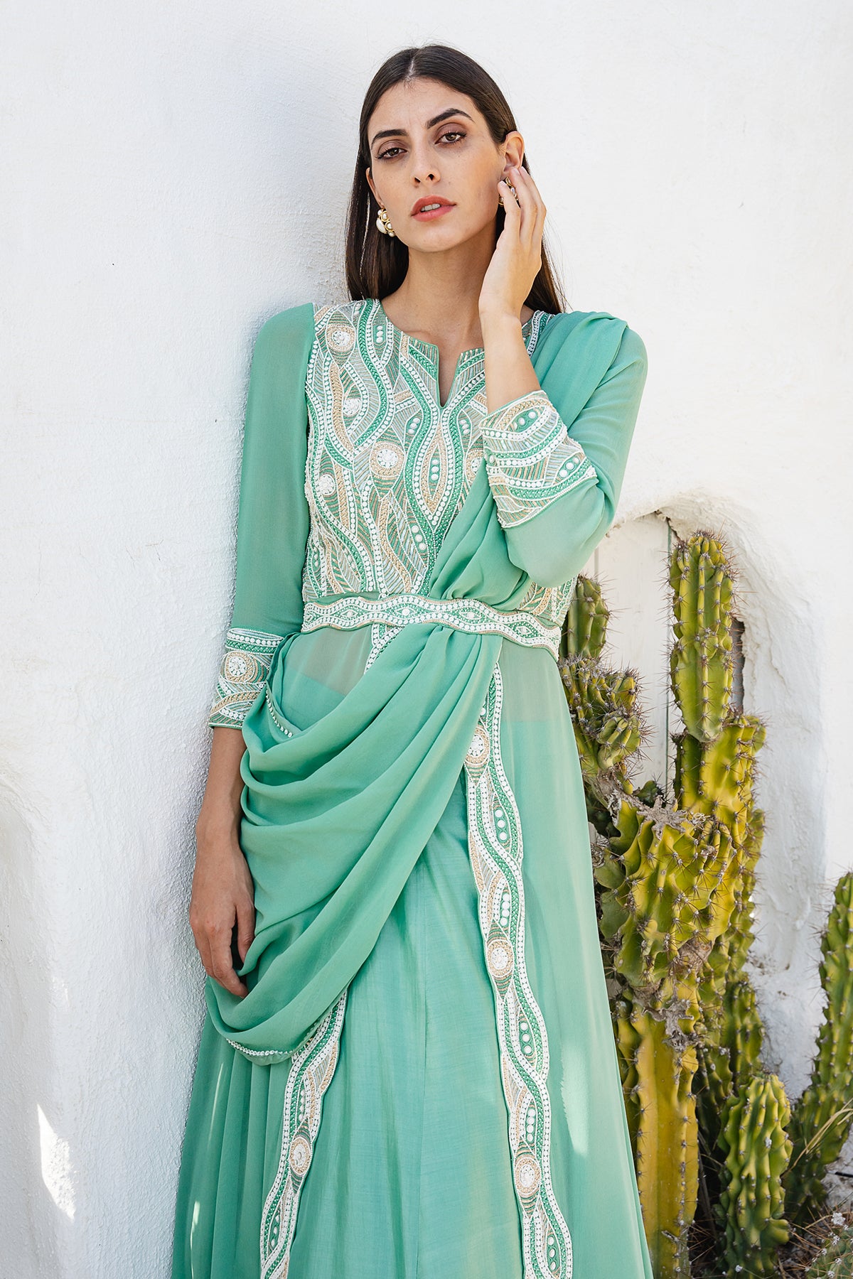 Mint Green Kurta Set