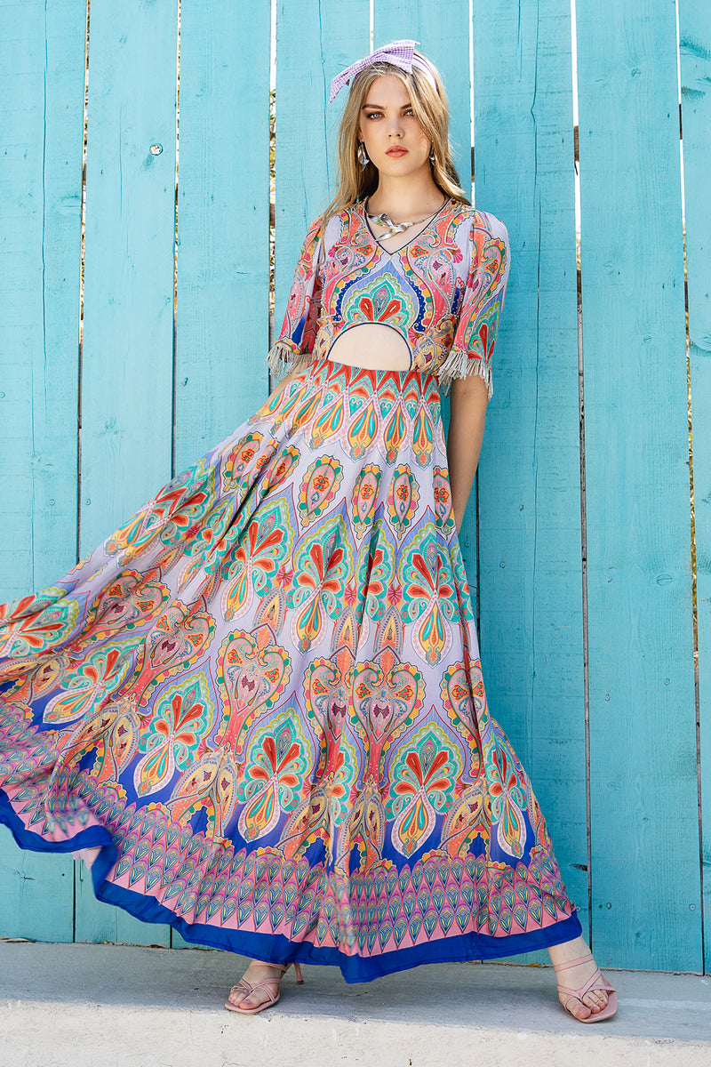 Purple Ombre Maxi