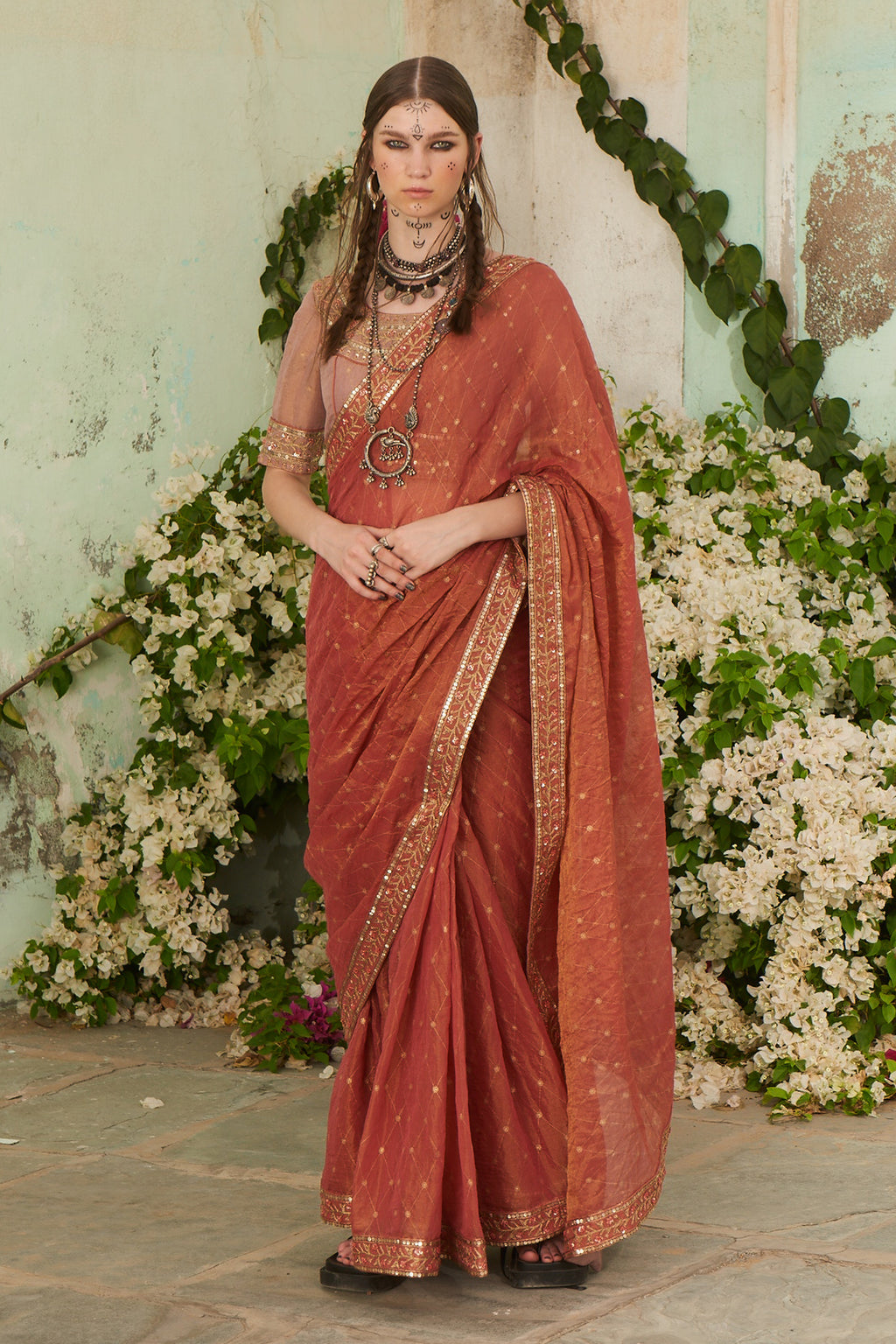 Buy Gota Patti Sarees Online in Jaipur | Sarees